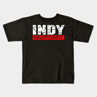 Extreme Indy Handshake (Dark Colored shirts) Kids T-Shirt